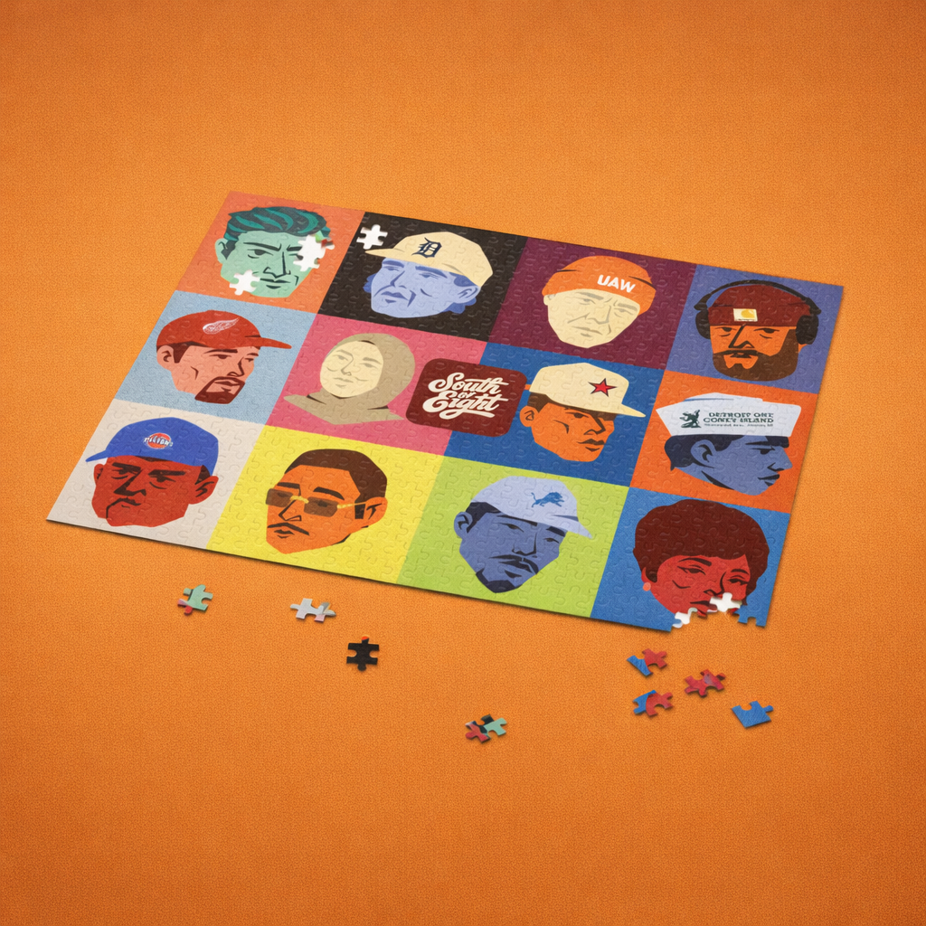 Faces of the City Jigsaw Puzzle
